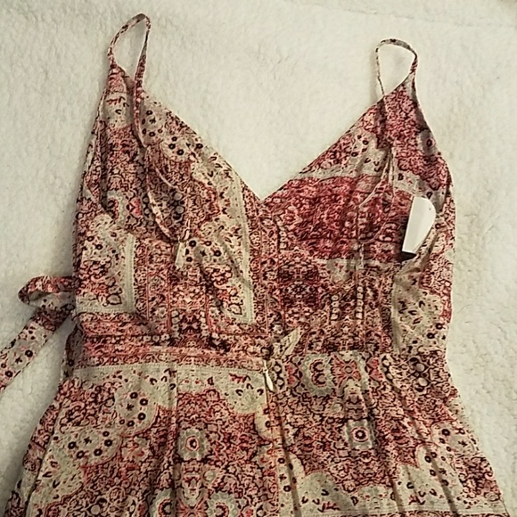 Lush Womens NWT Cara Patchwork Jumpsuit - Picture 4 of 4
